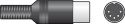 DIN plug, 5-pin (180-¦) DIN plug, 5-pin (180-¦)