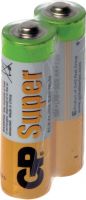 GP Super Alkaline "godt kvalitets batteri" 1.5V / AA batteri, pakke med 40 stk. GP Super Alkaline "godt kvalitets batteri" 1.5V / AA batteri, pakke med 40 stk.