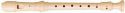 Yamaha YRS-24B Standard Blokfløjte, Barokgreb Yamaha YRS-24B Standard Blokfløjte, Barokgreb