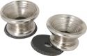Strap Buttons - Pair - Chrome Strap Buttons - Pair - Chrome