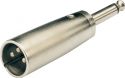 Adapter XLR-Male / 6.3 Mono-Male Adapter XLR-Male / 6.3 Mono-Male