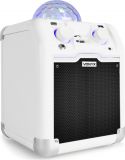 SBS50W Partyspeaker RGB LED Ball White SBS50W Partyspeaker RGB LED Ball White