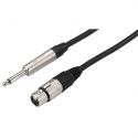 Audiokabel 10m sort MMCN-1000/SW Audiokabel 10m sort MMCN-1000/SW