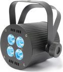 LED SPOT / PAR LAMPE 4x 8W Quad LED / DMX - Perfekt til fx flot farvet lys i alurig! LED SPOT / PAR LAMPE 4x 8W Quad LED / DMX - Perfekt til fx flot farvet lys i alurig!