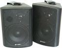 Kompakt højttalersæt med vægmonteringsbøjle / 8 Ohm / 6.5" bas 120W, sort Kompakt højttalersæt med vægmonteringsbøjle / 8 Ohm / 6.5" bas 120W, sort