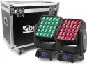 Matrix55 LED Moving head 2pcs in Flightcase Matrix55 LED Moving head 2pcs in Flightcase