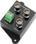 Video splitter - 1 ind til 2 ud, BNC Video splitter - 1 ind til 2 ud, BNC