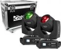 Tiger 7R Hybrid Moving head kit 2 pieces in Flightcase Tiger 7R Hybrid Moving head kit 2 pieces in Flightcase