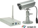Velleman - Trådløs kamerasystem - 2,4GHz 3 kan. IR farvekamera m. mik. Velleman - Trådløs kamerasystem - 2,4GHz 3 kan. IR farvekamera m. mik.