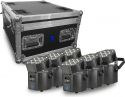 BBP60 Uplighter Set, 6pcs in Flightcase with charger BBP60 Uplighter Set, 6pcs in Flightcase with charger