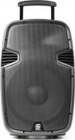 Mobile Sound System SPJ-PA915 ABS 15" 700W USB/SD-input incl. 2 wireless microphones Mobile Sound System SPJ-PA915 ABS 15" 700W USB/SD-input incl. 2 wireless microphones