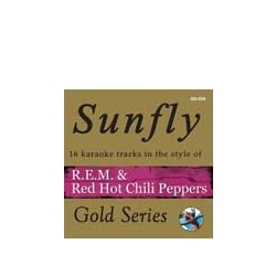 Sunfly Gold 54 - REM and Red Hot Chili Peppers TILBUD NU guld hed rød og