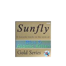 Sunfly Gold 38 - Blue And Atomic Kitten atomisk killing atomar guld blå og