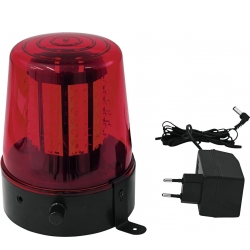 Eurolite LED Politi lys 108 LED’er rød klassisk lysdioder klassisk politi lys