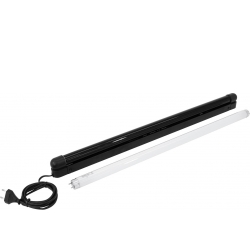 Eurolite Complete Fixture 60cm 18W slim UV and white TILBUD NU komplet hvid