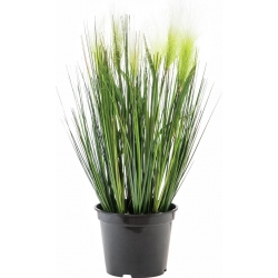 Europalms Feather grass, artificial, white, 60cm TILBUD NU fjær fjer hvid græs