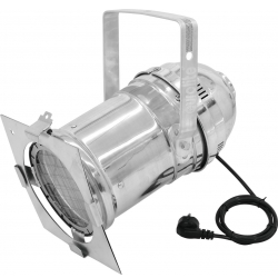 Eurolite PAR-56 Spot CDM150 sil TILBUD NU fåøjepå sølv øje få på