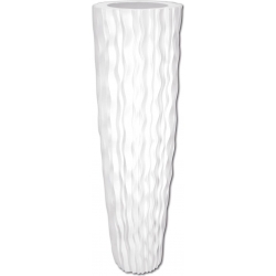 Europalms Design pot LAMELLA-140, white TILBUD NU gryde lamel hvid