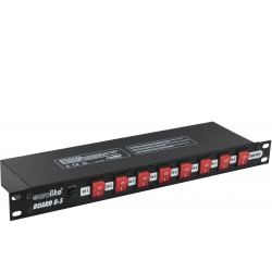 Eurolite Board 8-S with 8x IEC Outputs TILBUD NU bestyrelse udgange med
