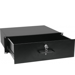 Omnitronic Rack Drawer with Lock 3U TILBUD NU skuffe låse lås med