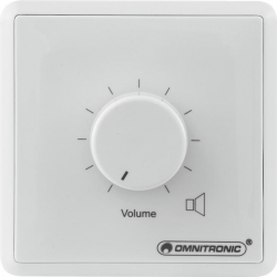 Omnitronic PA Volume Controller, 30 W mono wh TILBUD NU bind