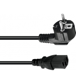 Omnitronic IEC Power Cable 3x1.5 10m bk TILBUD NU kabel strøm