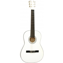 Dimavery AC-303 Classical Guitar 3/4, white TILBUD NU klassisk hvid