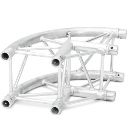 Alutruss QUADLOCK 6082C-21R 2-Way Corner 90° TILBUD NU hjørne vejs vej