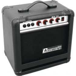 Dimavery BA-15 Bass amplifier 15W black TILBUD NU basforstærker forstærker sort