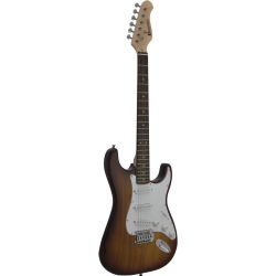Dimavery ST-203 E-Guitar, sunburst TILBUD NU solstråle