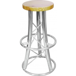 Alutruss Bar Stool, curved TILBUD NU skammel barstol buet