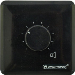 Omnitronic PA Volume Controller 5 W stereo bk TILBUD NU stereoanlæg bind
