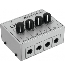 Omnitronic LH-010 4-Channel Mixer passive TILBUD NU passiv kanals kanal