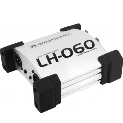 Omnitronic LH-060 PRO Passive Dual DI Box TILBUD NU passiv boks
