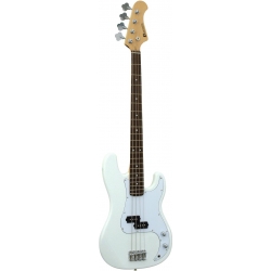 Dimavery PB-320 E-Bass, white TILBUD NU hvid