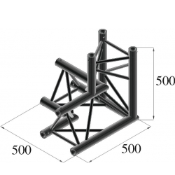 Alutruss TRILOCK S-PAL-33 3-Way Corner / right TILBUD NU hjørne højre vejs vej