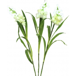 Europalms Arum set, 3 branches with LEDs white 85cm lysdioder grene hvid med