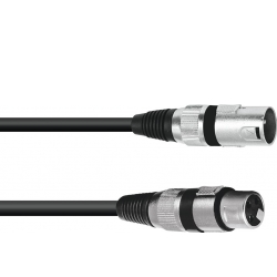 Omnitronic XLR cable 3pin 30m bk TILBUD NU kabel