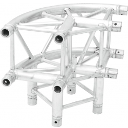 Alutruss QUADLOCK 6082C-30R 3-Way Corner 90° TILBUD NU hjørne vejs vej