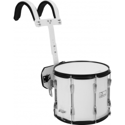 Dimavery MS-300 Marching Snare, white TILBUD NU hvid frk