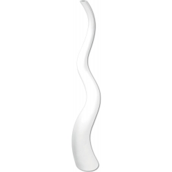 Europalms Design vase WAVE-100, white TILBUD NU bølge hvid