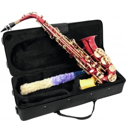 Dimavery SP-30 Eb Alto Saxophone, red TILBUD NU saxofon rød