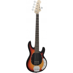 Dimavery MM-505 E-Bass, 5-string, sunburst TILBUD NU