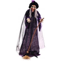 Europalms Halloween Witch, animated TILBUD NU animeret heks