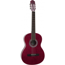 Dimavery AC-303 Classical Guitar, red TILBUD NU klassisk rød