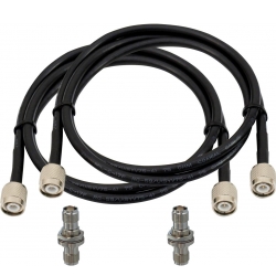 Omnitronic Antenna Cable TNC Set 5 m antennekabel omnitronisk antenne kabel sæt