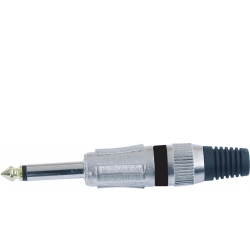 Omnitronic Jack plug 6.3 mono bk ROAD 10x TILBUD NU donkraft prop stik vej