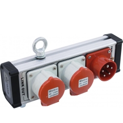 Eurolite SAB-162 Power Split Box TILBUD NU strøm dele boks