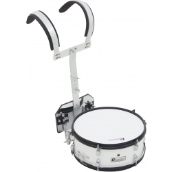 Dimavery MS-200 Marching Snare, white TILBUD NU hvid frk