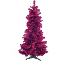 Europalms Fir tree FUTURA, violet metallic, 180cm europalmer metallisk træ